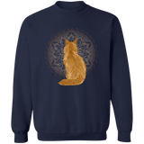 Zen Cat - Longhair Orange Sweatshirt