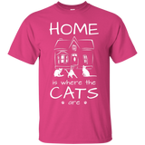 Home is Where the Cats Are Ultra Cotton T-Shirt