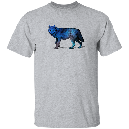 Blue Wolf Shirts - T-Shirt, Long Sleeve Tee, Sweatshirt, Hoodie