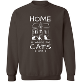 Home is Where the Cats Are Sweatshirt