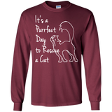 Purrfect Day LS Ultra Cotton T-Shirt