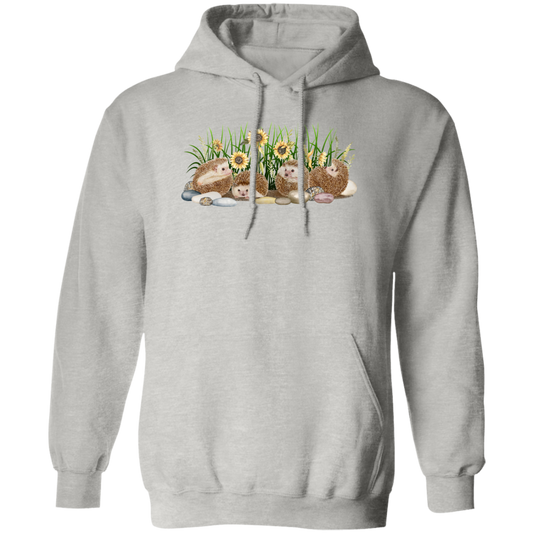 Hedgehogs and Sunflowers Hoodie