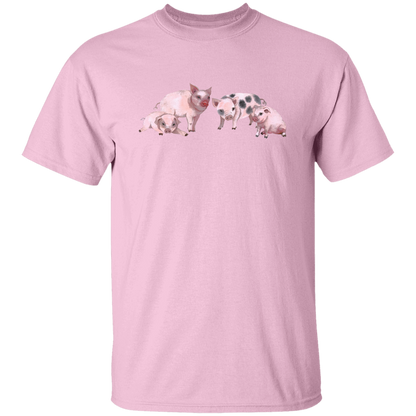 Four Pigs adjusted T-Shirt