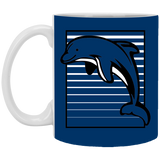 Dolphin Stripes Mugs