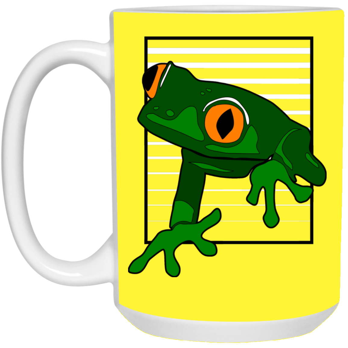 Treefrog Stripes Mugs