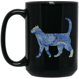 Starry Night Cat Mugs