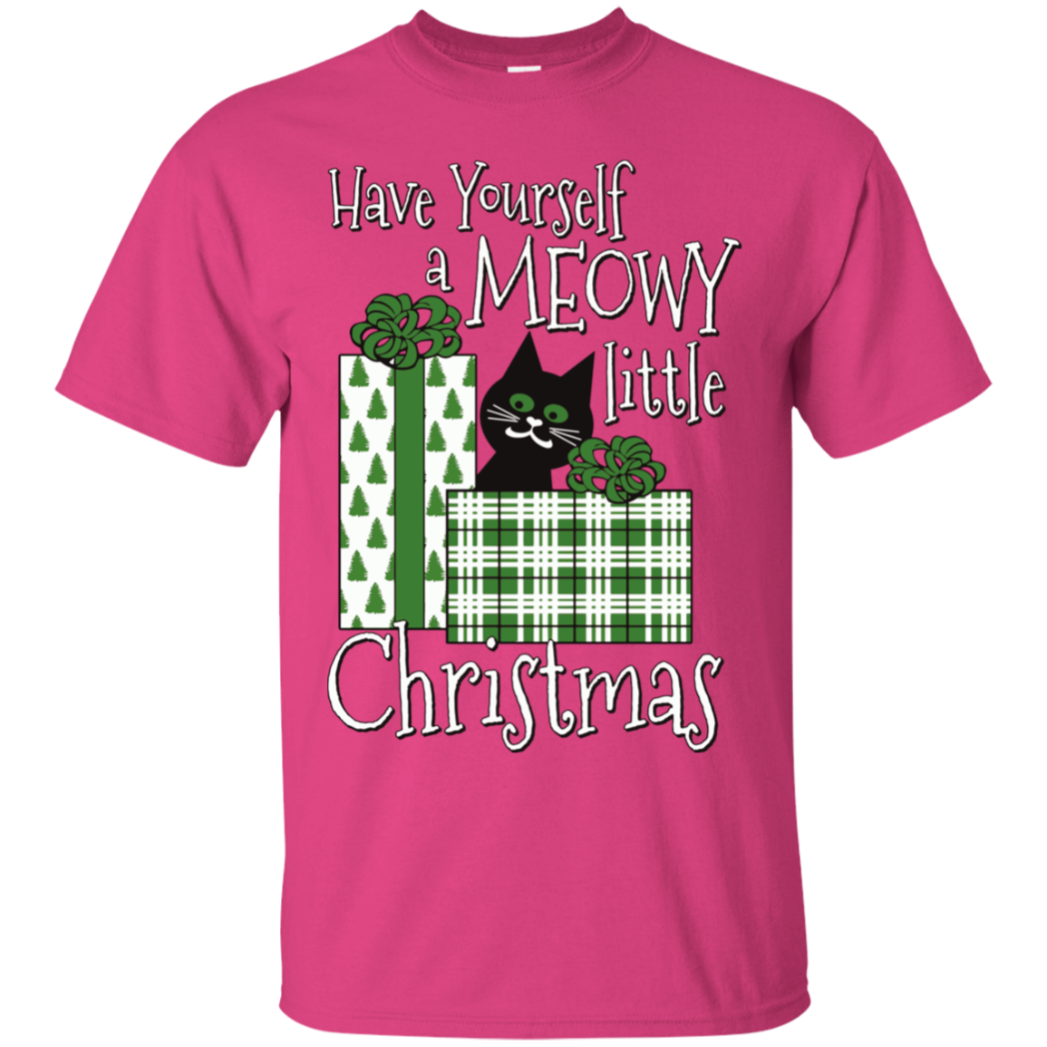 Meowy Little Christmas Ultra Cotton T-Shirt