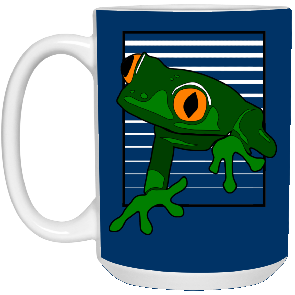 Treefrog Stripes Mugs