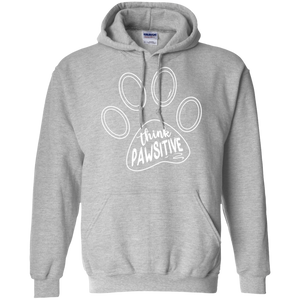 Think Pawsitive Pullover Hoodie