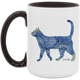 Starry Night Cat Mugs