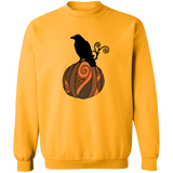 Pumpkin with Raven Sweatshirt