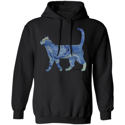 Starry Night Tabby Pullover Hoodie