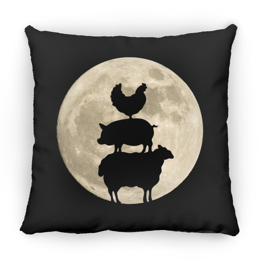 Farm Animal Trio Moon - Pillows