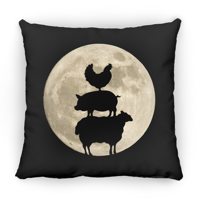 Farm Animal Trio Moon - Pillows