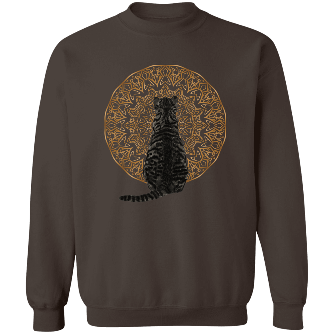 Zen Cat - American Shorthair Dark Grey Sweatshirt