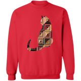 Log Cabin Cat Sweatshirt