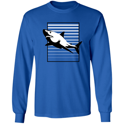 Shark Stripes Long Sleeve T-Shirt