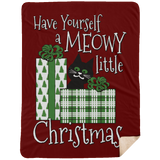 Meowy Little Christmas Blankets