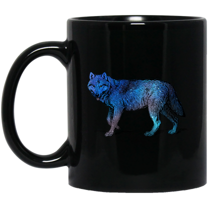 Blue Wolf - Mugs