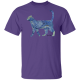 Starry Night Tabby Cotton T-Shirt