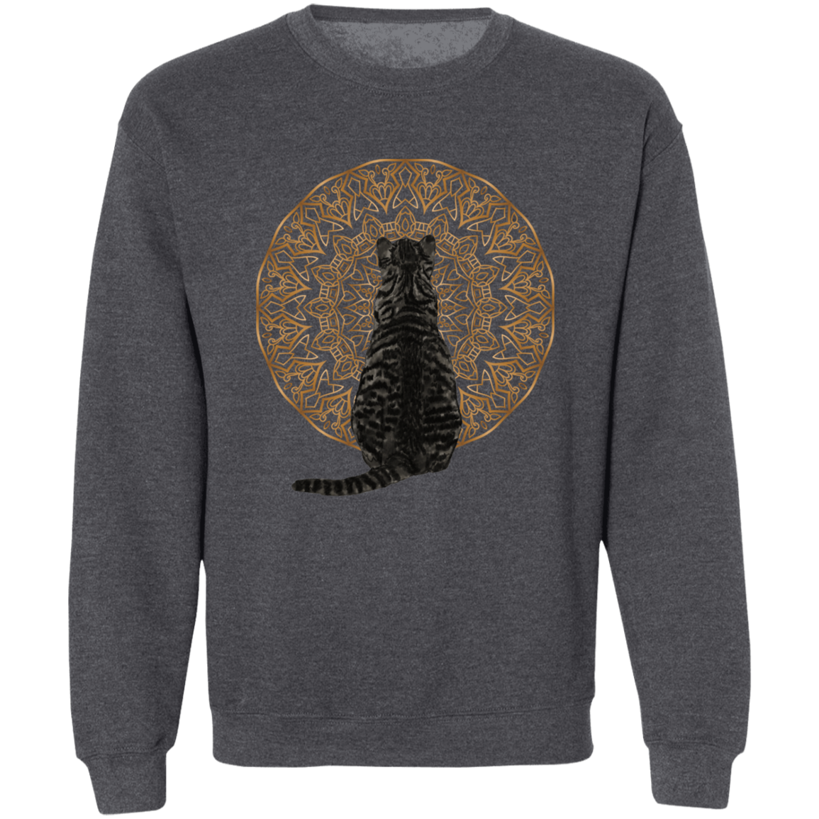 Zen Cat - American Shorthair Dark Grey Sweatshirt