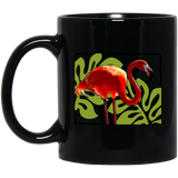 Flamingo and Leaves Mugs
