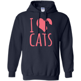 I Heart Cats Pullover Hoodie
