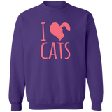 I Heart Cats Sweatshirt