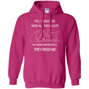 They Need Me Pullover Hoodie