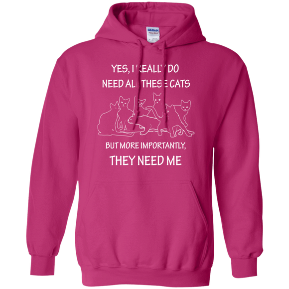 They Need Me Pullover Hoodie