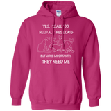 They Need Me Pullover Hoodie
