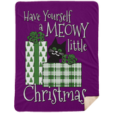Meowy Little Christmas Blankets