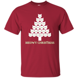 Meowy White Christmas Ultra Cotton T-Shirt