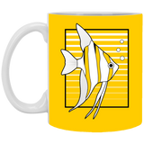 Angelfish Stripes Mugs