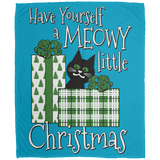 Meowy Little Christmas Blankets