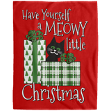 Meowy Little Christmas Blankets