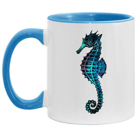 Colorful Seahorse - Mugs