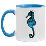 Colorful Seahorse Mugs