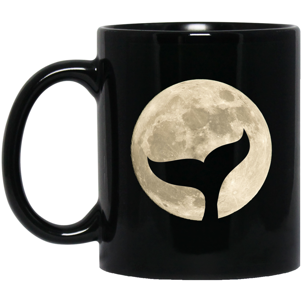 Whale Tail Moon - Mugs