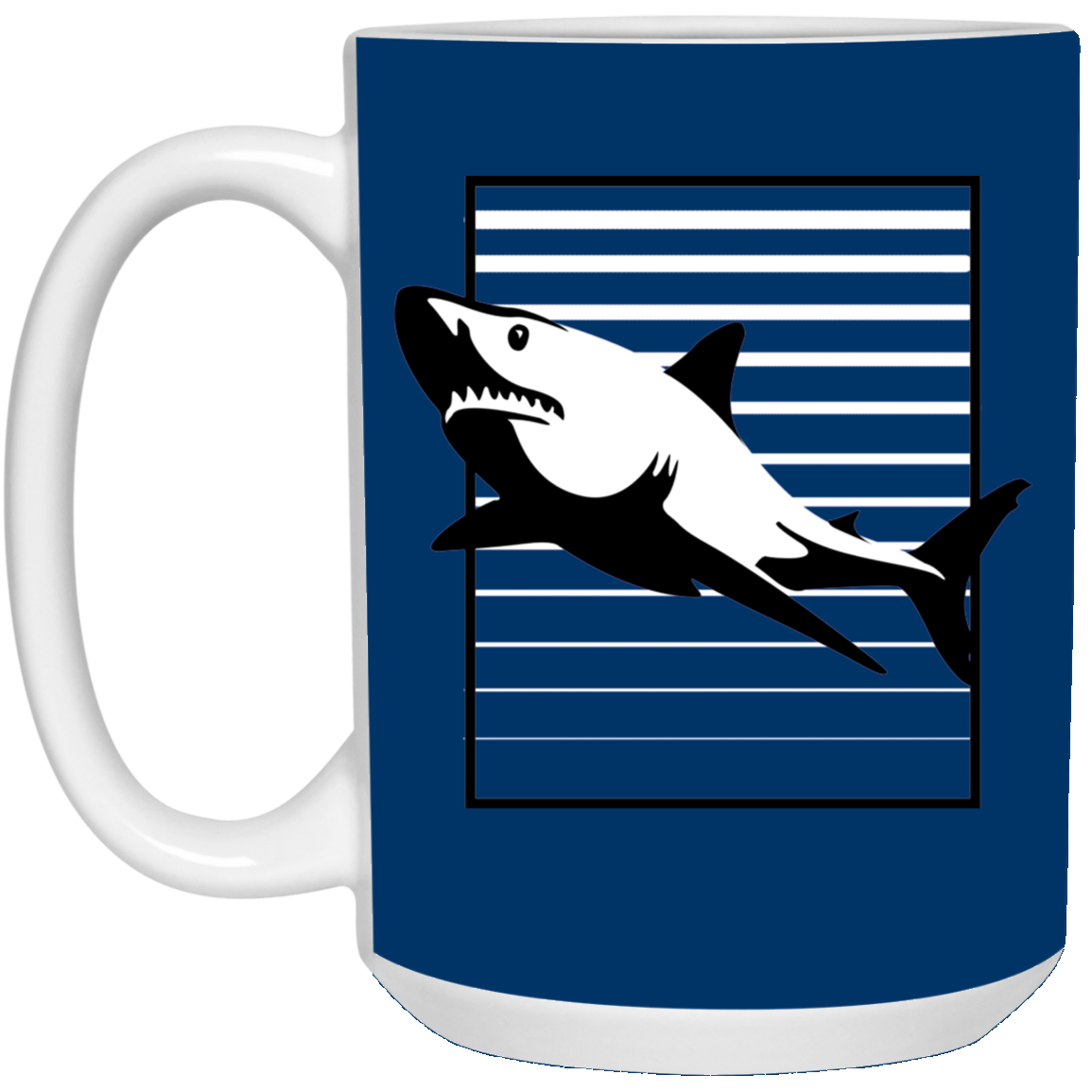 Shark Stripes Mugs