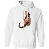 Log Cabin Cat Pullover Hoodie