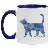 Starry Night Cat Mugs
