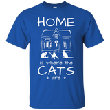 Home is Where the Cats Are Ultra Cotton T-Shirt