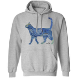 Starry Night Tabby Pullover Hoodie