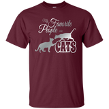 My Favorite People are Cats Ultra Cotton T-Shirt