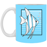 Angelfish Stripes Mugs
