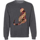 Log Cabin Cat Sweatshirt