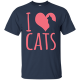 I Heart Cats Ultra Cotton T-Shirt
