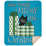 Meowy Little Christmas Blankets