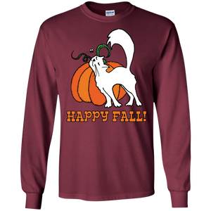 Happy Fall! LS Ultra Cotton T-Shirt